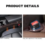 ⁦قطعتان من سدادات تخزين الشقوق في السيارة، حشو فجوة المقعد، شريط سدادة الدرزة الجانبية، شريط مانع للتسرب لملء فجوة المقعد، ملحقات عالمية⁩ - الصورة ⁦6⁩