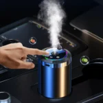 ⁦معطر جو ذكي للسيارة، موزع روائح قابل لإعادة الشحن، 5 مستويات قابلة للتعديل⁩ - الصورة ⁦2⁩