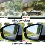⁦مركب تلميع الزجاج، عامل تجديد زجاج السيارات والمرايا الجانبية للحصول على زجاج أكثر وضوحًا وشفافية. مناسب للرياح⁩ - الصورة ⁦2⁩