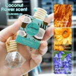 ⁦معطر جو صغير للسيارة، مزيل روائح الزيوت العطرية، مرطب، علبة هدايا، منقي هواء، موزع روائح يدوم طويلاً⁩ - الصورة ⁦6⁩