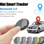 جهاز تتبع GPS صغير ذكي مضاد للضياع، مناسب للسيارة والحيوانات الأليفة والأطفال والحقائب، مزود بتقنية بلوتوث لتحديد المواقع، متوافق مع نظامي iOS وAndroid.