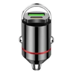 ⁦شاحن سيارة بقوة 100 واط، شحن سريع عبر منفذ USB لأجهزة iPhone بتقنية QC3.0 Mini PD، شاحن هاتف سيارة من النوع C لأجهزة Samsung وHuawei وXiaomi⁩ - الصورة ⁦7⁩
